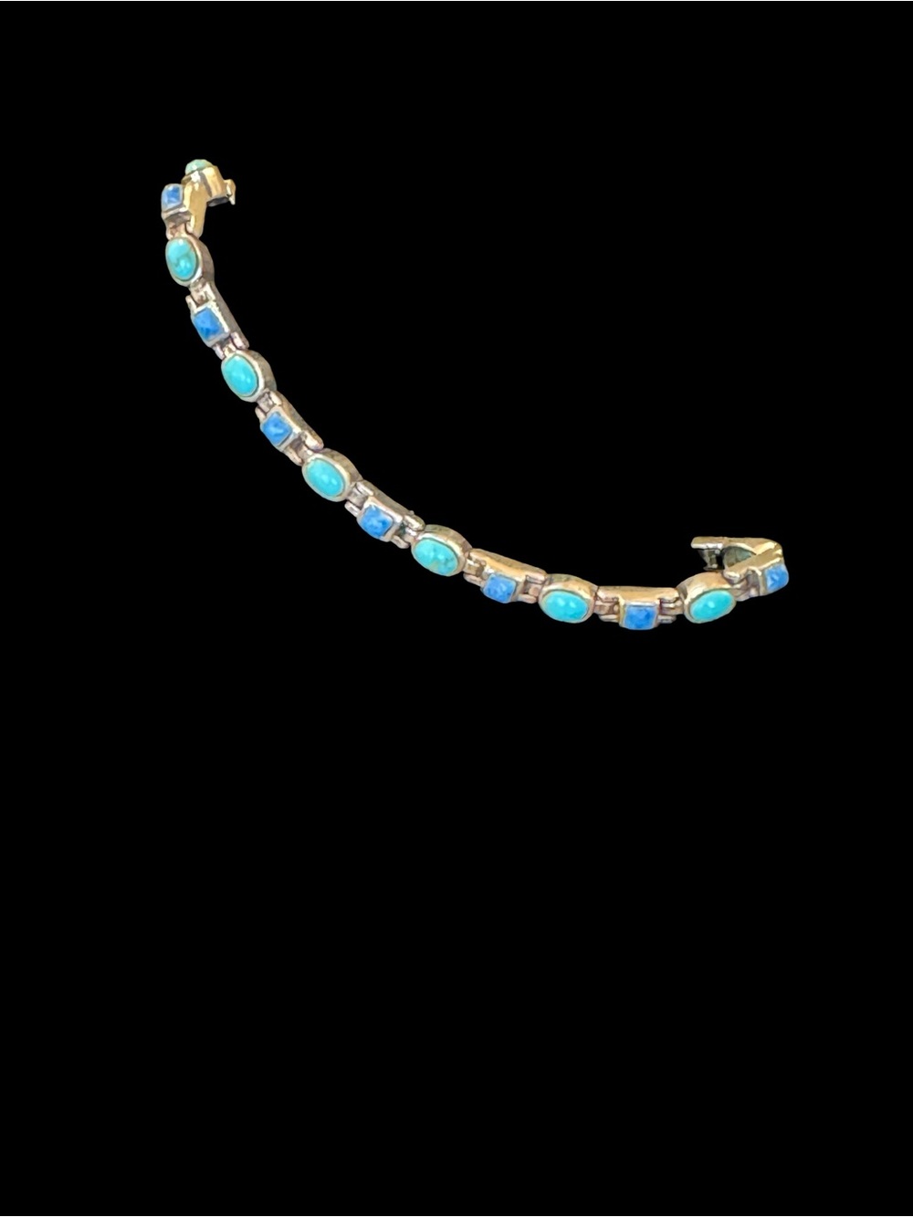 Turquoise & Sterling Bracelet VINTAGE